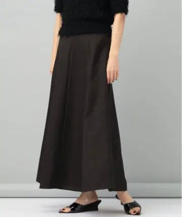 apart by lowrys 트위드 라이크 세미 플레어 스커트