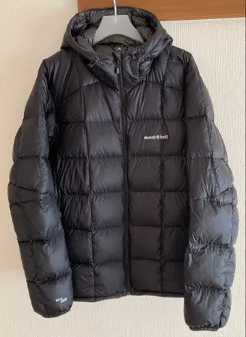 mont-bell 몽벨 스페리오 다운 후드티 남성용 블랙