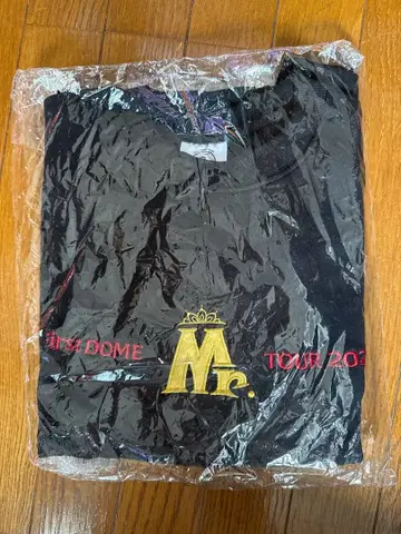 Mr. TOUR DOME 트레이닝복 블랙 미개봉