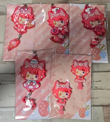 리이누군 헤어 클립 러버 스트랩