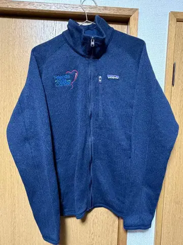 초레어 로고 파타고니아 스웨터 M 사이즈 네이비 하트 로고