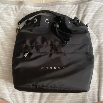 CRONOS 블랙 토트백