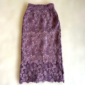 swingle 스윙글 꽃무늬 레이스 타이트 스커트