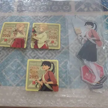 칸코레 2026년 오세치 아크릴 스탠드, 씰 세트