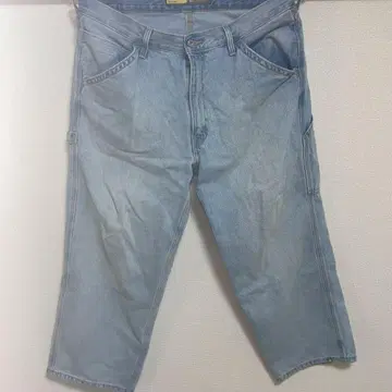 SILVERTAB 배기 데님 라이트 블루