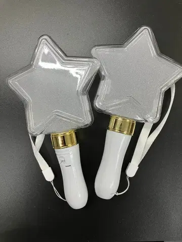 별 모양 응원봉 2개 세트