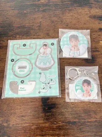 FRUITS ZIPPER 사쿠라이 유이 스키복권 3주년 아크릴 스탠드