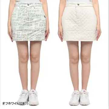 휠라골프 리버서블 충전솜 다운 스커트 L