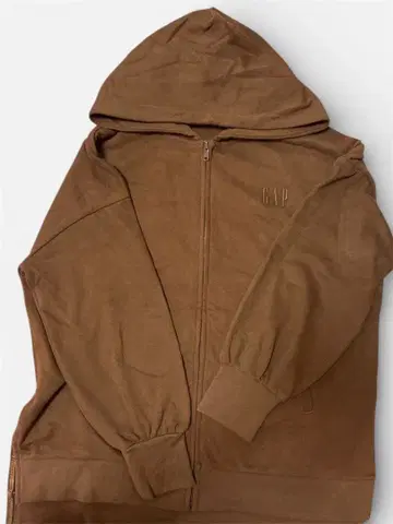 GAP 브라운 풀 집업 후드티