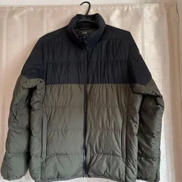 UNIQLO 울트라 라이트 다운 M 블랙/올리브