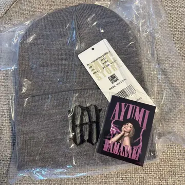 하마사키 아유미 x MFC STORE 비니 GRAY 스티커 포함