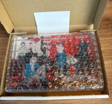 키라메모 니트로키라루 토가이누노 치 아크릴 블록