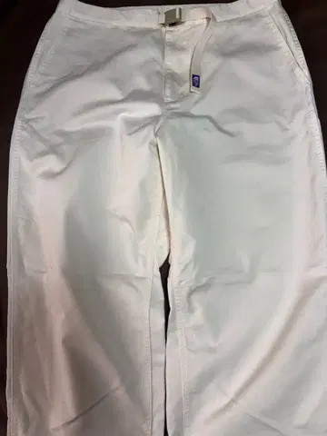THE NORTH FACE 퍼플 라벨 화이트 치노 팬츠