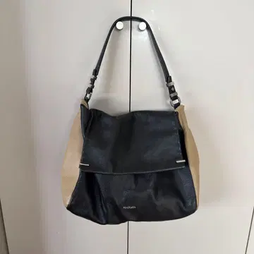 MAX&CO 블랙/베이지 숄더백