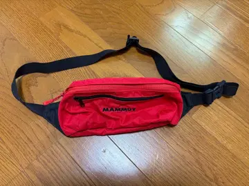 [ 미사용품 ] 마무트 [ MAMMUT ] 웨스트 파우치 빨간색