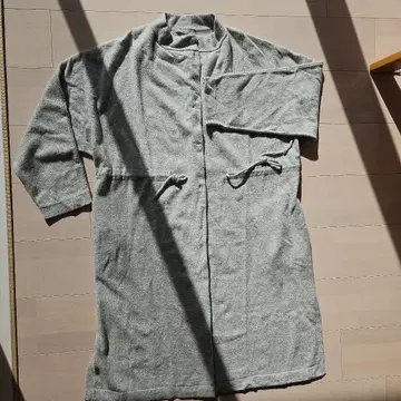 그레이 롱 가디건