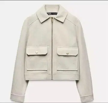 [새상품] ZARA 소프트 집업 자켓
