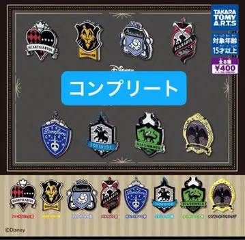 트위스티드 원더랜드 기숙사 핀 배지 컴플리트