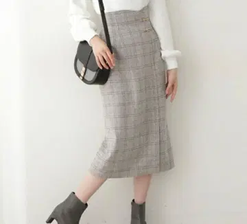 PROPORTION BODY DRESSING 사이드 비트 타이트 스커트