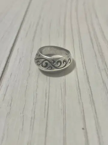 SAAD 실버925 당초 밴딩 반지 약 10호