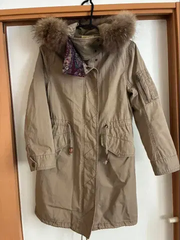 3Way 모즈 코트 퍼 포함