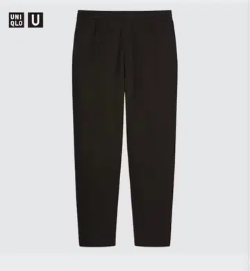 [새상품급] UNIQLO U 유니클로 프렌치 리브 팬츠 M 블랙
