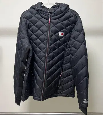 TOMMY HILFIGER 블랙 XL 다운 자켓