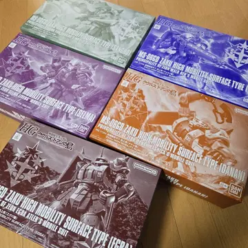 쿠쿠루스 도안 서던크로스대 HG 고기동형 자크 지상용 5체 세트