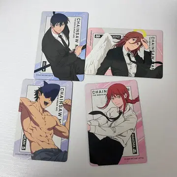 체인소 맨 레제편 트레이딩 마그넷 시트 하야카와 아키 천사 마키마