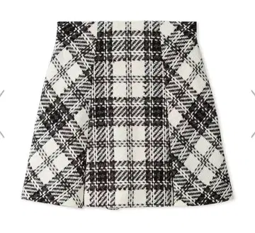 SNIDEL 로빙 체크 스커트 숏 팬츠