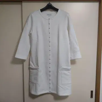 아네스 베 롱 가디건 프레시옹 화이트