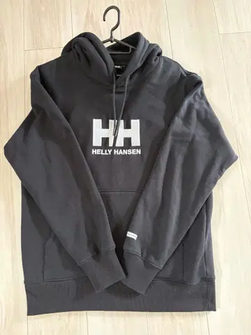 헬리 한센 블랙 후드 부착 후드티