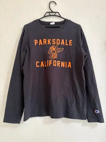 Champion L 롱티 레어 블랙