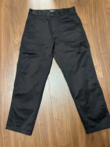 Schott 클래식 베이커 팬츠 와이드 밀리터리 팬츠