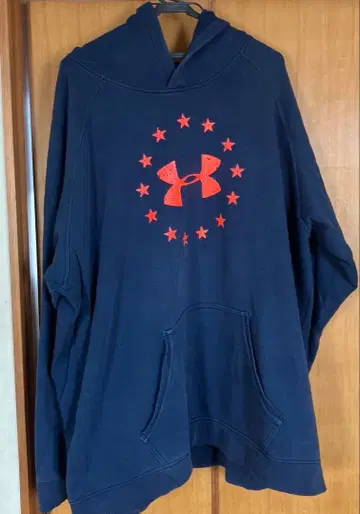언더아머 3XL 네이비 후드티
