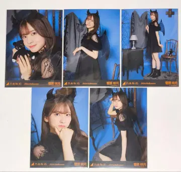 노기자카46 브로마이드 5종 컴프 스가와라 사츠키 2024 할로윈