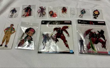 구엘 아크릴 스탠드 세트 수성의 마녀 제타크 건담 아크릴 스탠드