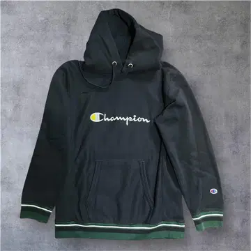 Champion 리버스 위브 네이비 후드티