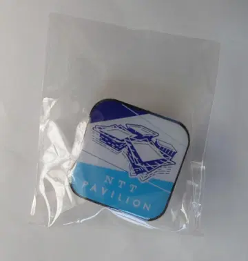 NTT 파빌리온 핀 배지 만박