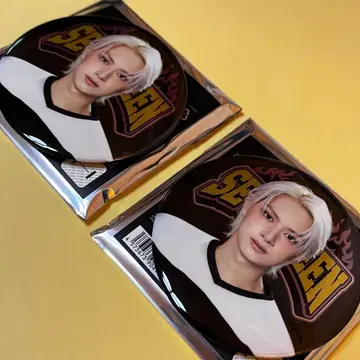 SEVENTEEN HOME 캔뱃지 준 2개 세트