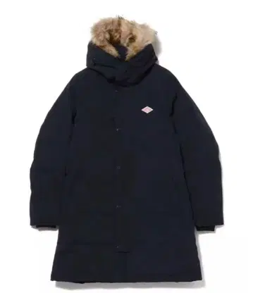 단톤 롱 기장 타슬란 다운 자켓 코트 네이비 M