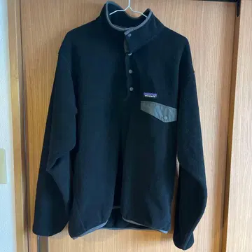 patagonia 신틸라 블랙 플리스 자켓