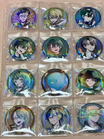 타카다 마을 빌런즈 캔뱃지 A그룹 위주 컴플리트 세트