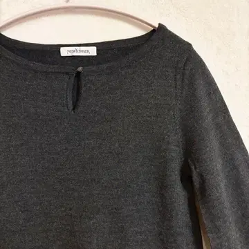 NEWYORKER 울 100% 니트탑 긴 길이 사이즈 L