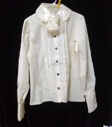 쿠루미 셔츠 블라우스 아이보리 L 노엘드메모와르