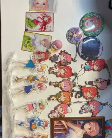 5등분의 신부 굿즈 컬렉션 세트