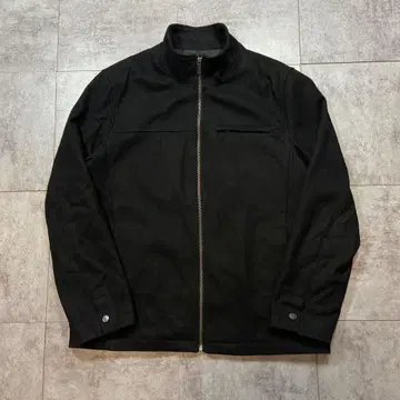 STRUCTURE 울 지퍼 업 블루종 자켓