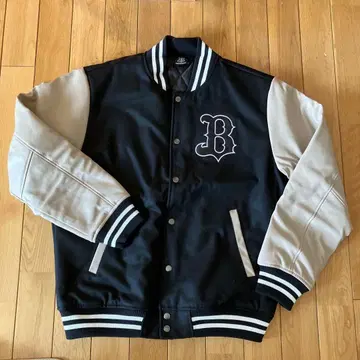 오릭스 버팔로즈 바시티 자켓 XL 블랙/베이지