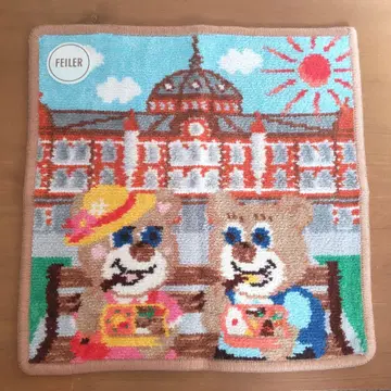 완판 FEILER 페이러 도쿄 엔소쿠비요리 손수건 도쿄 한정판