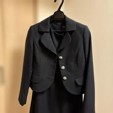 수험용 다크 네이비 원피스